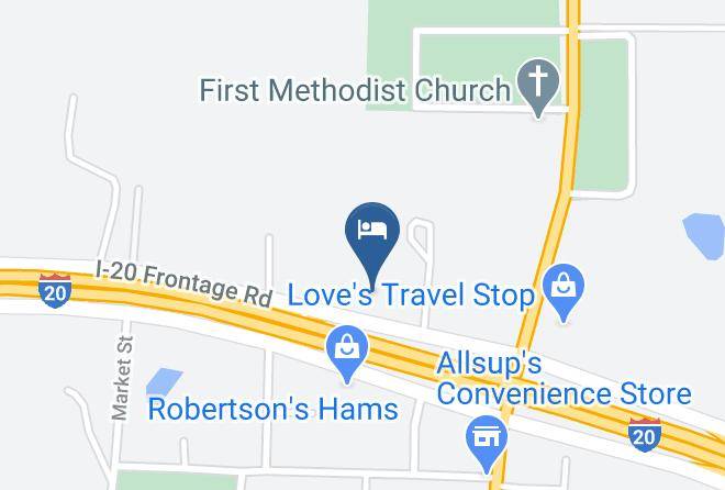 Callahan - Americas Best Value Inn Baird Maps