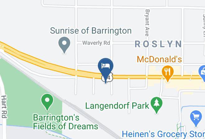Lake - Americas Best Value Inn Barrington Chicago W Maps