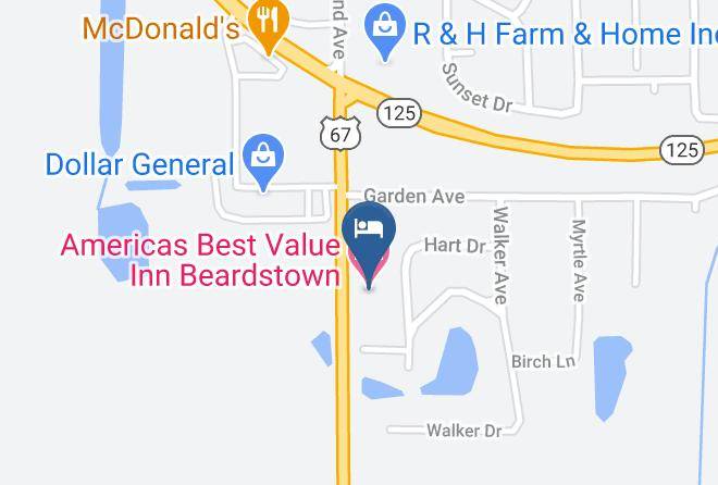 Cass - Americas Best Value Inn Beardstown Maps