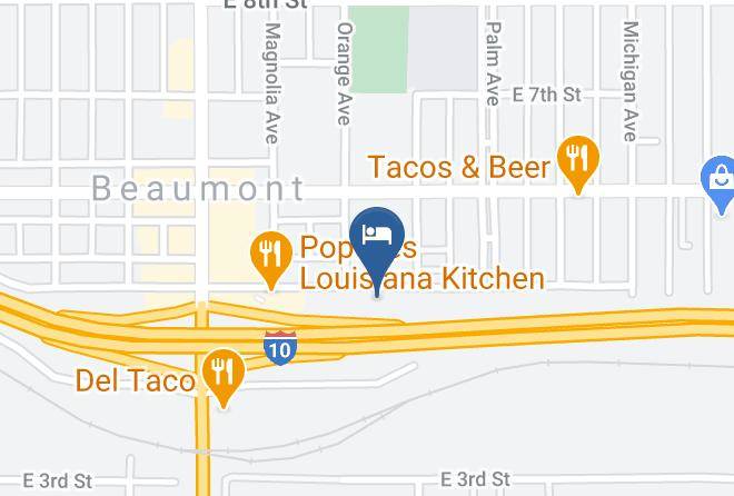 Riverside - Americas Best Value Inn Beaumont Ca Maps