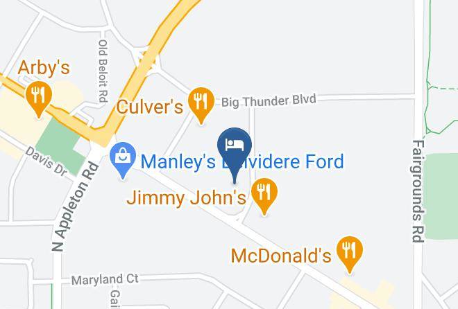 Boone - Americas Best Value Inn Belvidere Rockford Maps