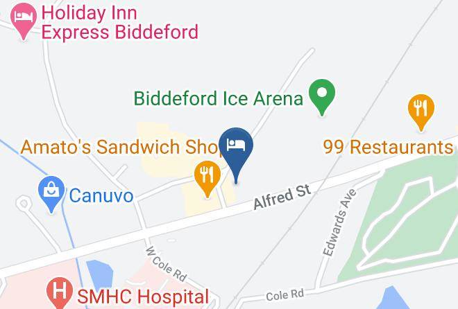 York - Americas Best Value Inn Biddeford Portland Maps