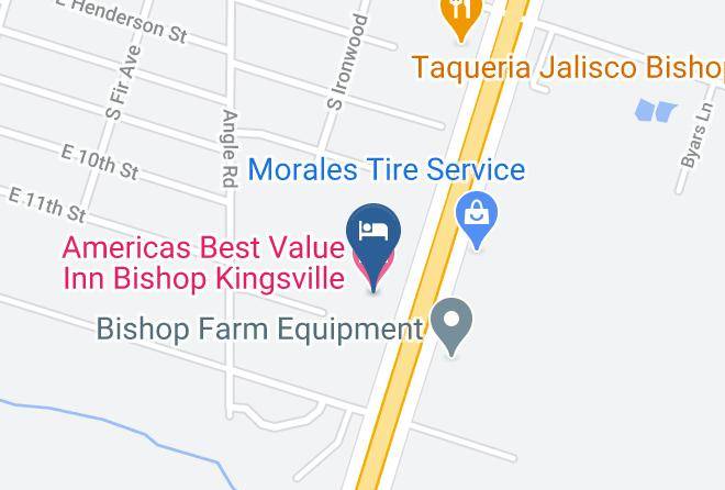 Nueces - Americas Best Value Inn Bishop Kingsville Maps