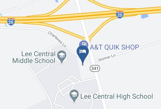 Lee - Americas Best Value Inn Bishopville Maps
