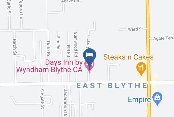 Riverside - Americas Best Value Inn Blythe Maps