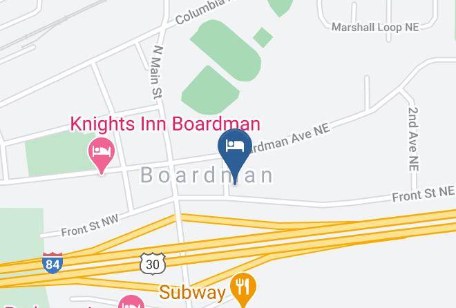 Morrow - Americas Best Value Inn Boardman Maps