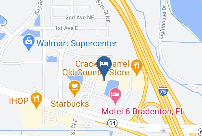 Manatee - Americas Best Value Inn Bradenton Sarasota Maps