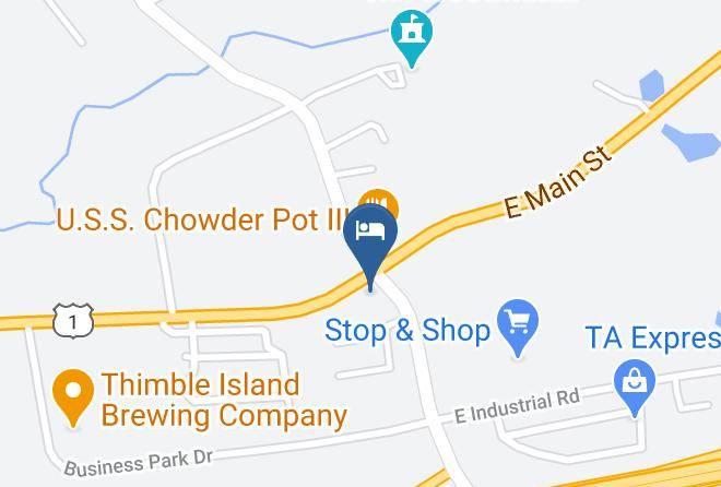 New Haven - Americas Best Value Inn Branford Maps