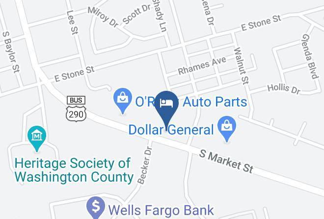 Washington - Americas Best Value Inn Brenham Maps