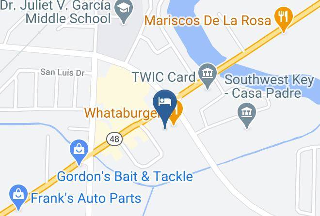 Cameron - Americas Best Value Inn Brownsville Maps