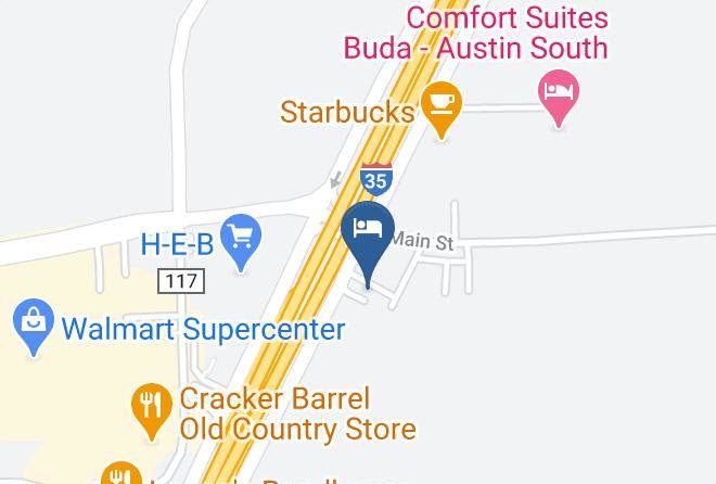 Hays - Americas Best Value Inn Buda Austin S Maps