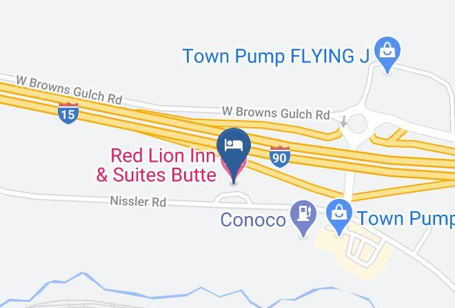 Silver Bow - Red Lion Inn & Suites Butte Maps