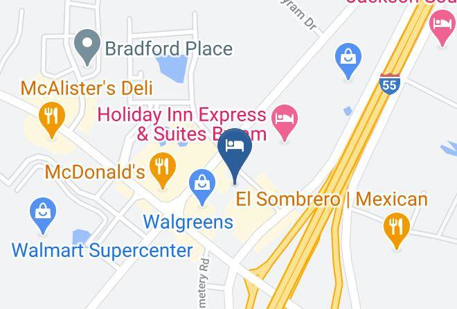 Hinds - Americas Best Value Inn Byram Jackson South Maps