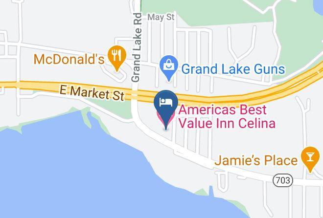 Mercer - Americas Best Value Inn Celina Maps