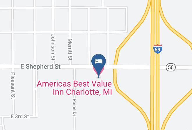 Eaton County - Americas Best Value Inn Charlotte Mi Maps