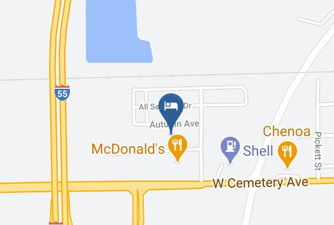 Mclean - Americas Best Value Inn Chenoa Maps