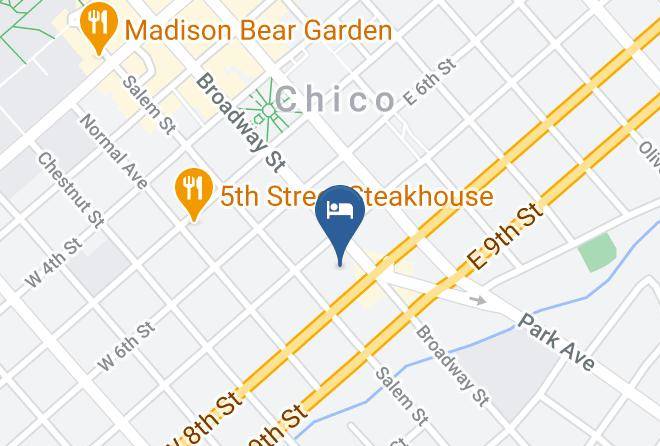 Butte - Americas Best Value Inn Chico Maps