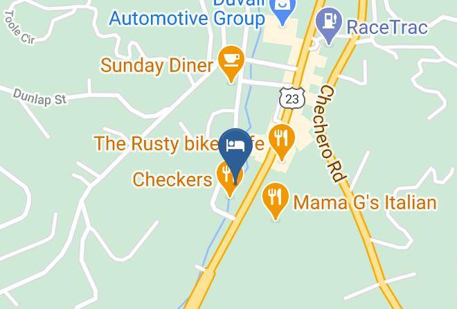 Rabun - Americas Best Value Inn Clayton Maps