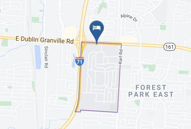 Franklin - Americas Best Value Inn Columbus Maps