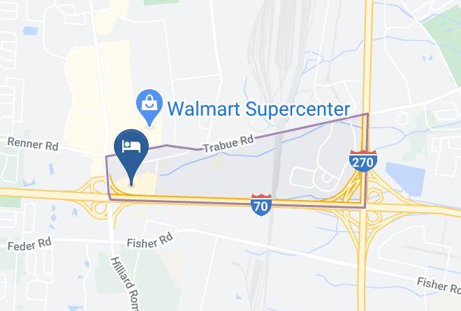 Franklin - Americas Best Value Inn Columbus W Maps