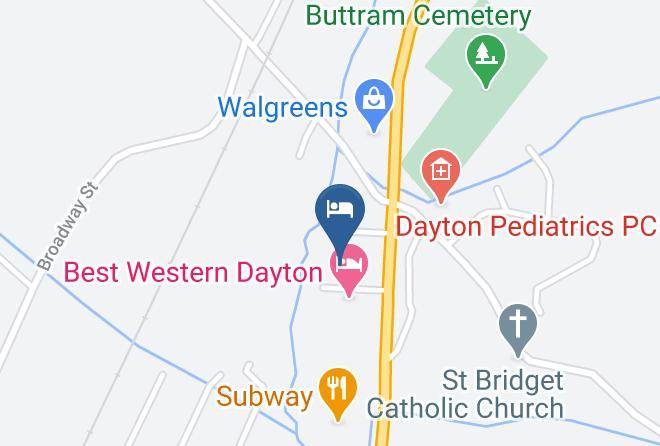 Rhea - Americas Best Value Inn Dayton Maps