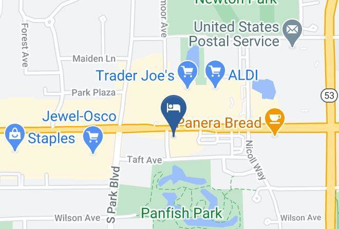 Dupage - Americas Best Value Inn Maps