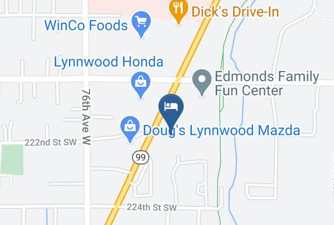 Snohomish - Americas Best Value Inn Edmonds Seattle N Maps