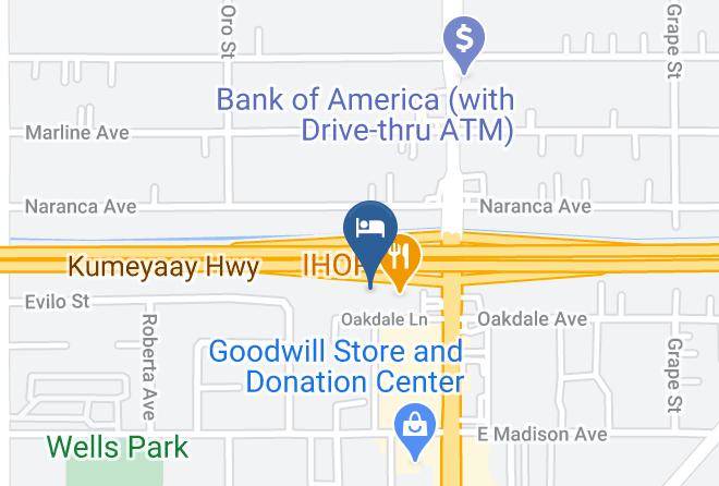 San Diego - Americas Best Value Inn El Cajon San Diego Maps