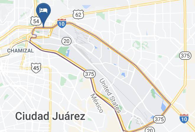 El Paso - Americas Hotel El Paso Medical Center Maps