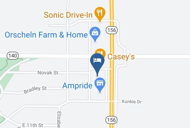 Ellsworth - Americas Best Value Inn Ellsworth Maps