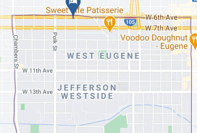 Lane - Americas Best Value Inn Eugene Maps