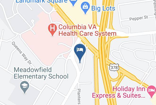 Richland - Americas Best Value Inn Ft Jackson Maps