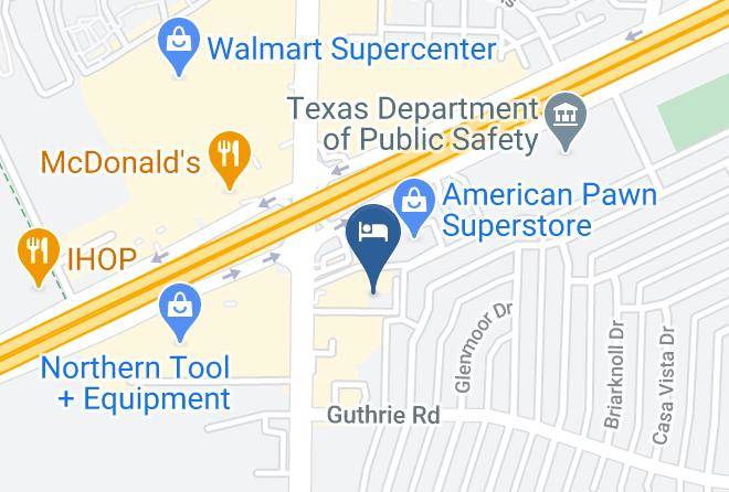 Dallas - Americas Best Value Inn Garland Dallas Maps