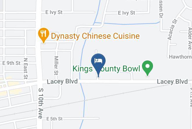 Kings - Americas Best Value Inn Hanford Maps