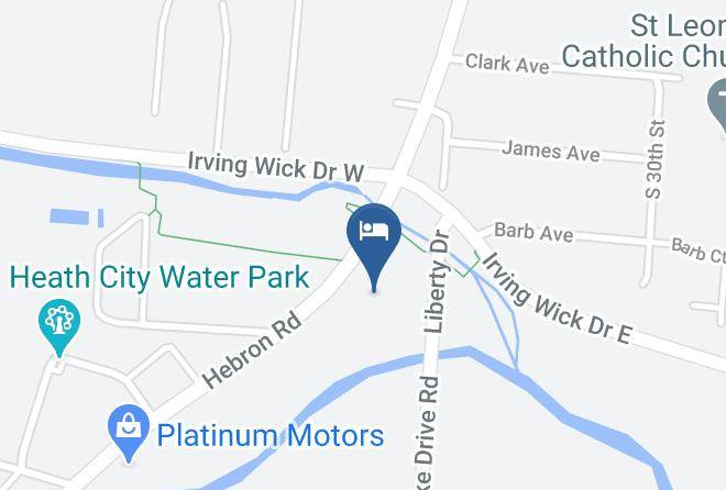 Licking - Americas Best Value Inn Heath Newark Maps