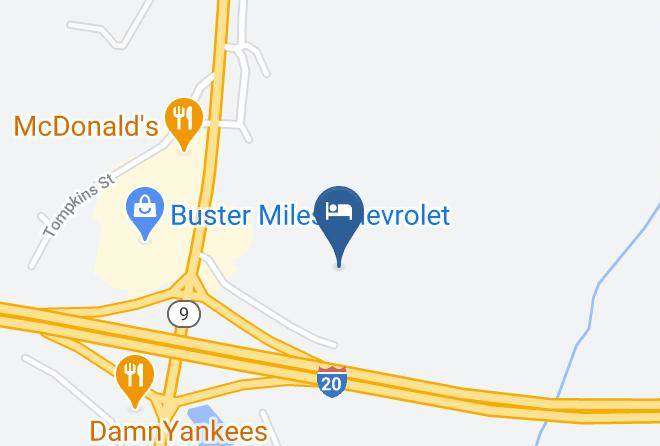 Cleburne - Americas Best Value Inn Heflin Maps