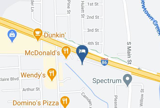Chemung - Americas Best Value Inn Horseheads Maps
