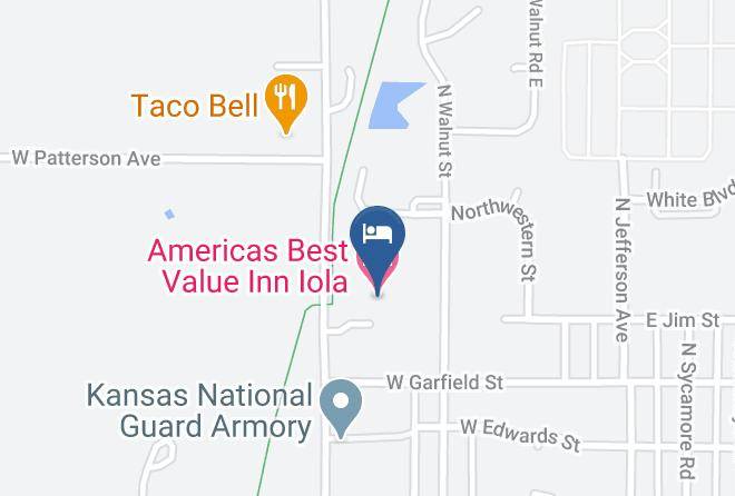 Allen - Americas Best Value Inn Iola Maps