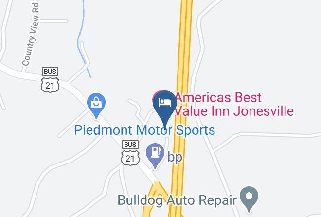 Yadkin - Americas Best Value Inn Jonesville Maps