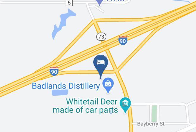 Jackson - Americas Best Value Inn Kadoka Maps