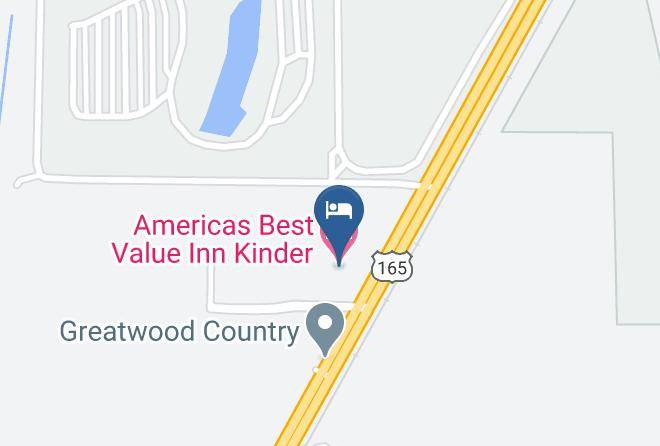 Allen Par - Americas Best Value Inn Kinder Maps