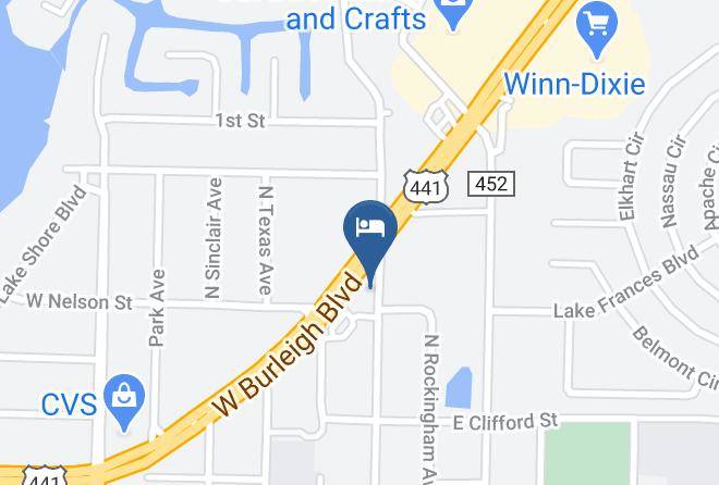 Lake - Americas Best Value Inn Maps