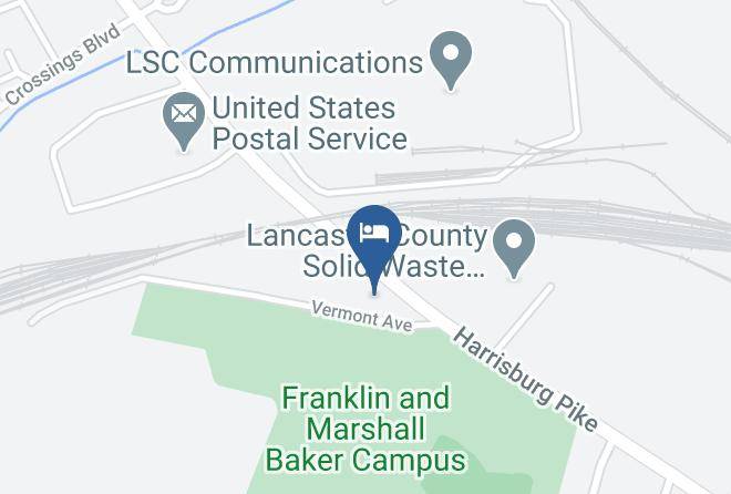 Lancaster - Americas Best Value Inn Lancaster Maps