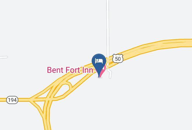 Bent - Americas Best Value Inn Las Animas Maps