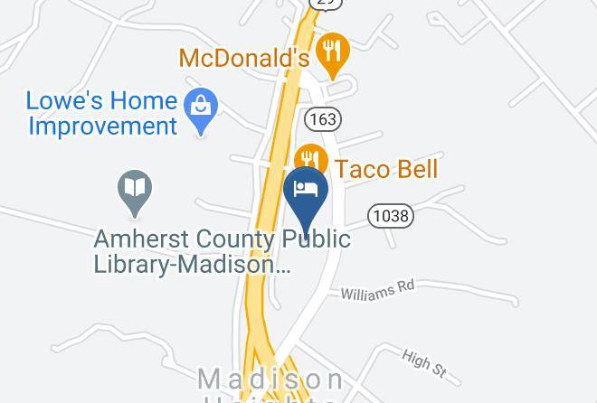 Red Roof Inn Madison Heights Va Map