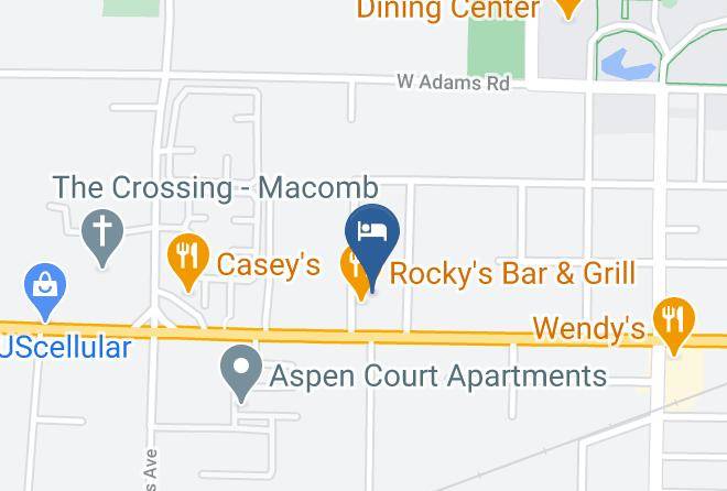 Mcdonough - Americas Best Value Inn Macomb Maps