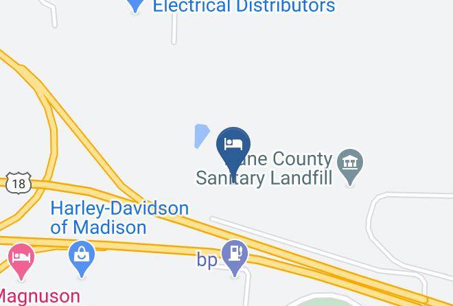 Dane - Americas Best Value Inn Madison Maps