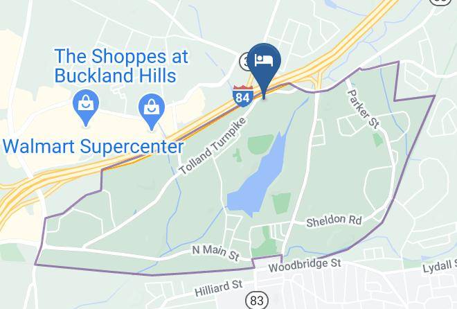 Hartford - Americas Best Value Inn Manchester Ct Maps