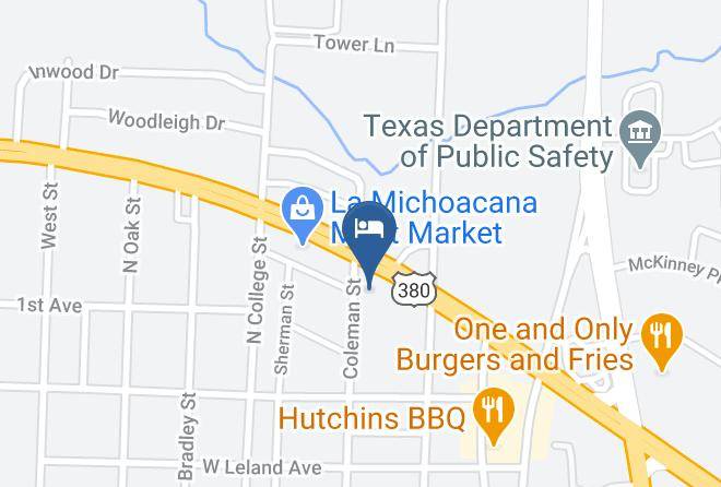 Collin - Americas Best Value Inn Mckinney Maps