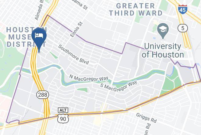 Harris - Americas Best Value Inn Medical Center Downtown Maps